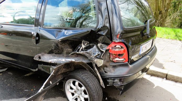 voiture accidentée